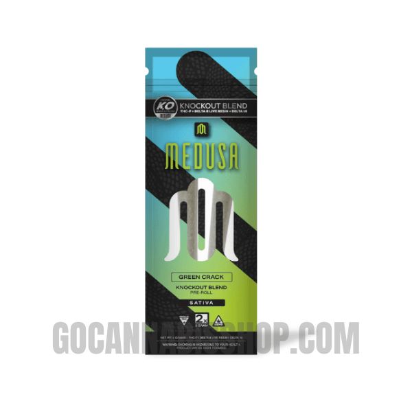 Green-Crack-–-Sativa-Modus-Knockout-Blend-2-Gram-Pre-rolls-2g